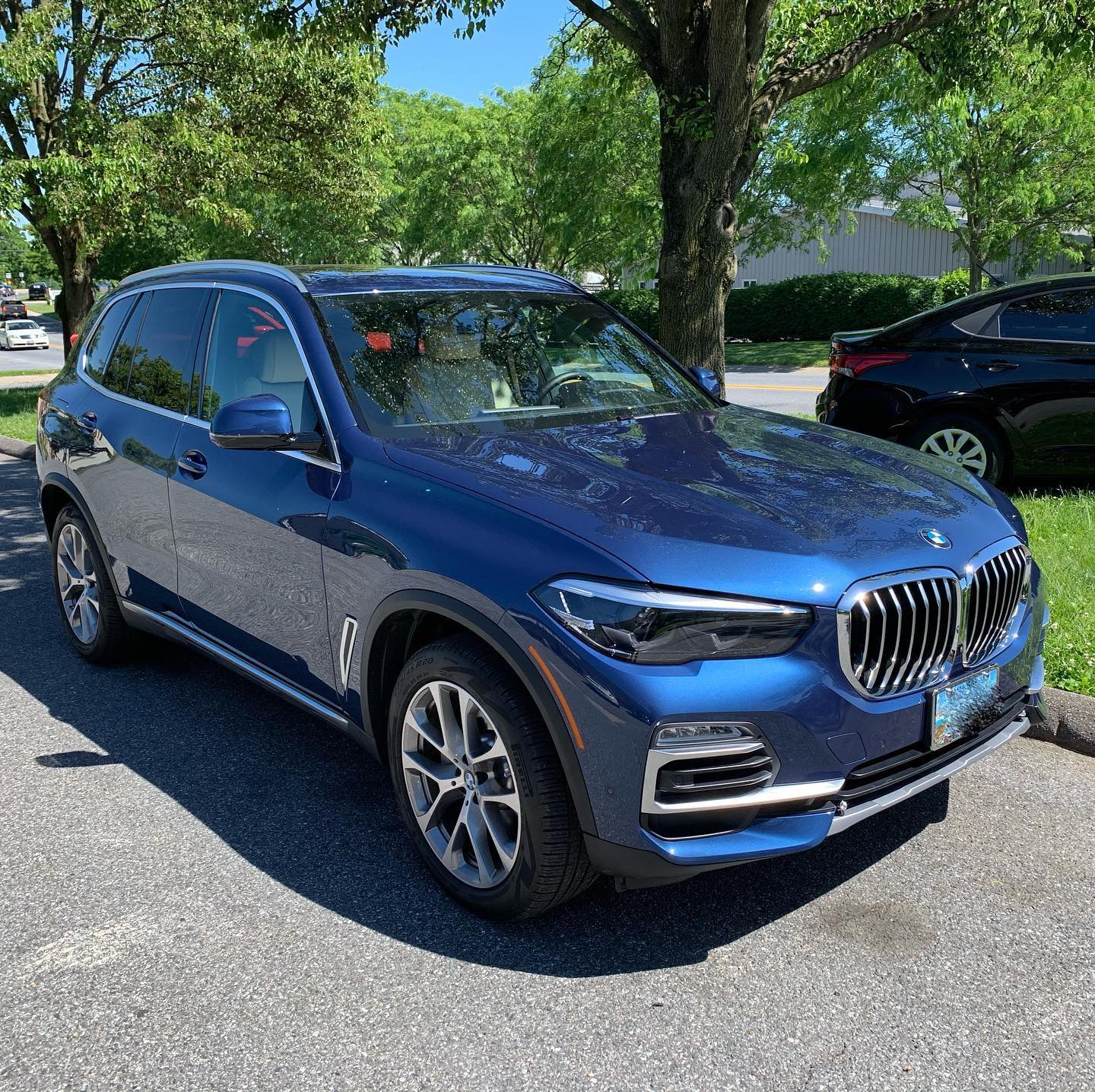 BMW collision repair — after